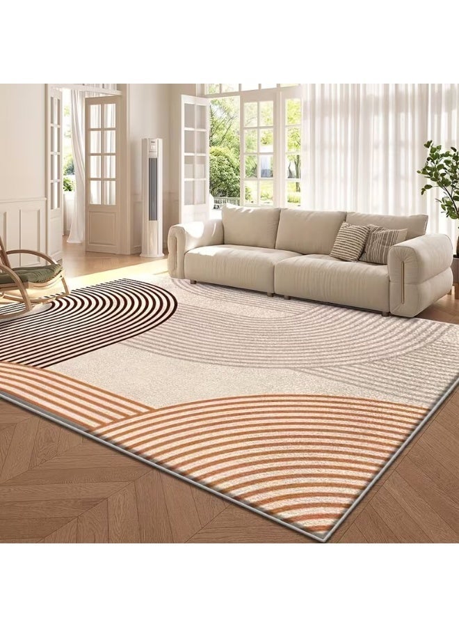 حافظة سجاد للاستخدام الداخلي/الخارجي  ، مستطيلة، سمك 0.25 سم سهلة التنظيف، مثالية لغرف النوم وغرف المعيشة وغرف الطعام - Image 3